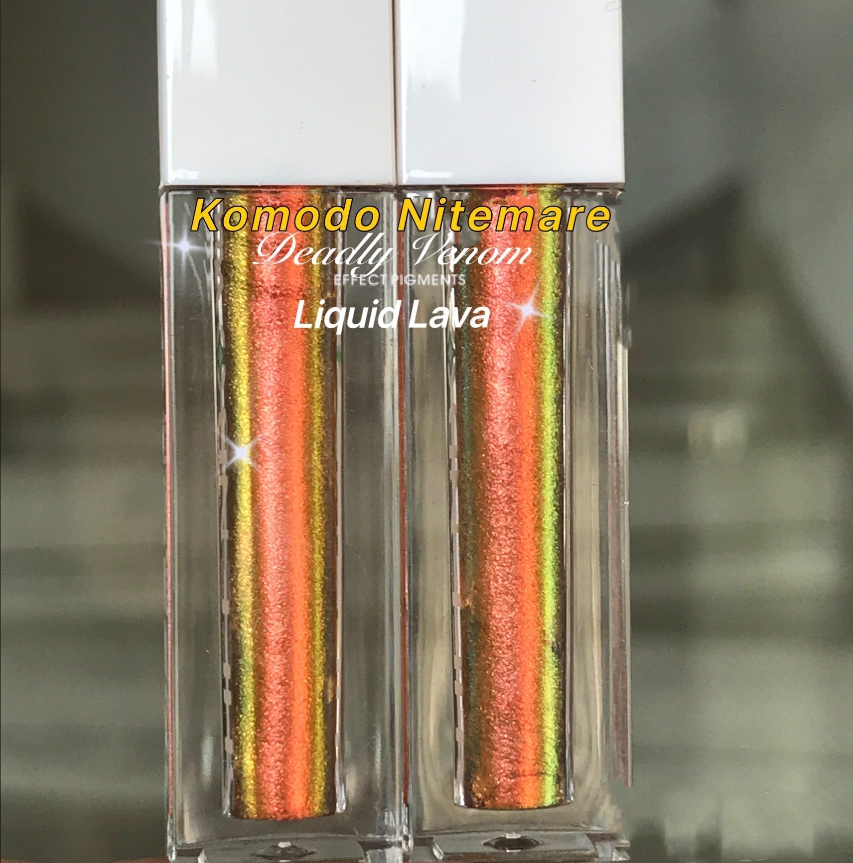 Inked Doll Cosmetics - "KOMODO NITEMARE" Deadly Venom LIQUID LAVA Effect Pigments