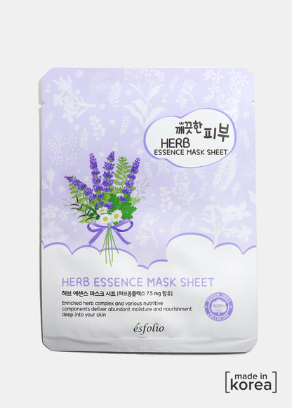 ESFOLIO Essence Mask Sheet - Herb