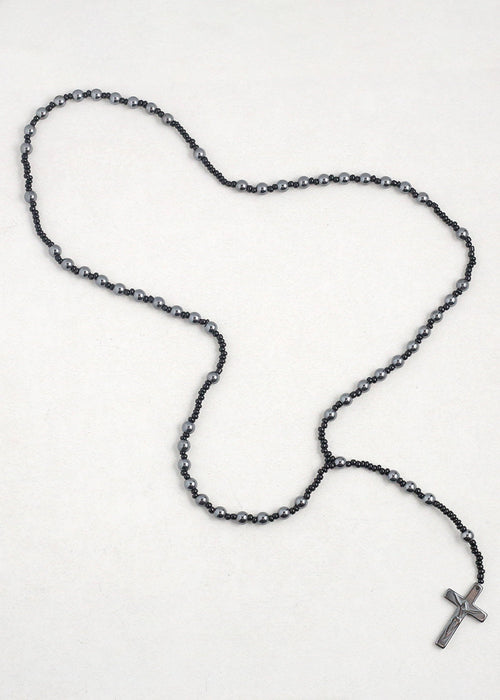 Gallstone Rosary Necklace