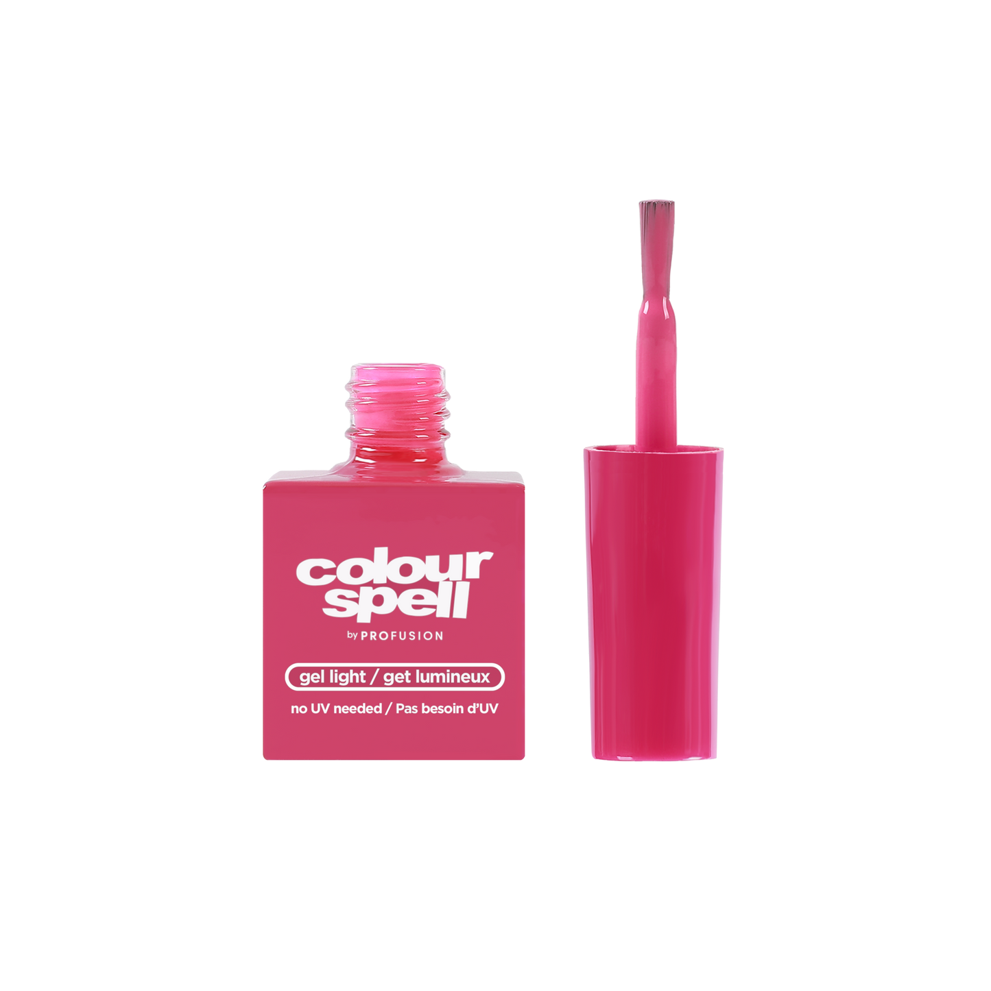 ColourSpell - Gel Nail Polish - Hot Pink