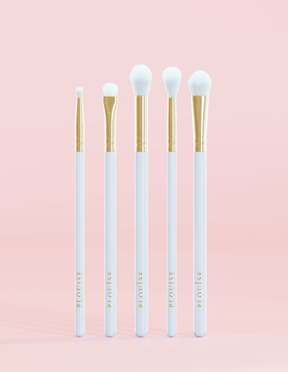 Flawless Flakes 5-Piece Blue Eye Brush Set