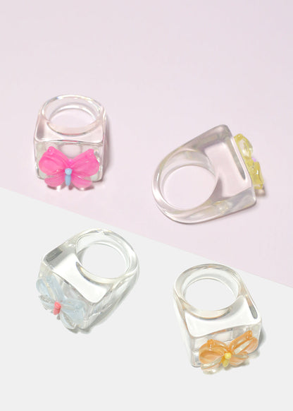 Butterfly Square Ring