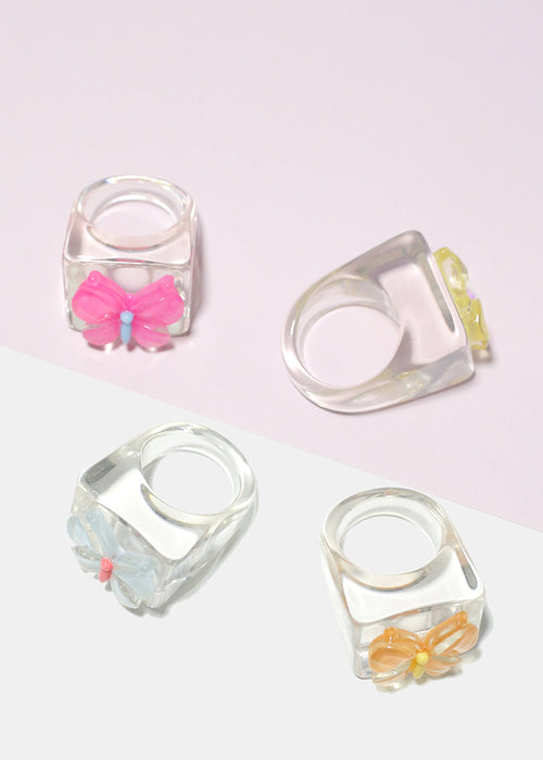 Butterfly Square Ring
