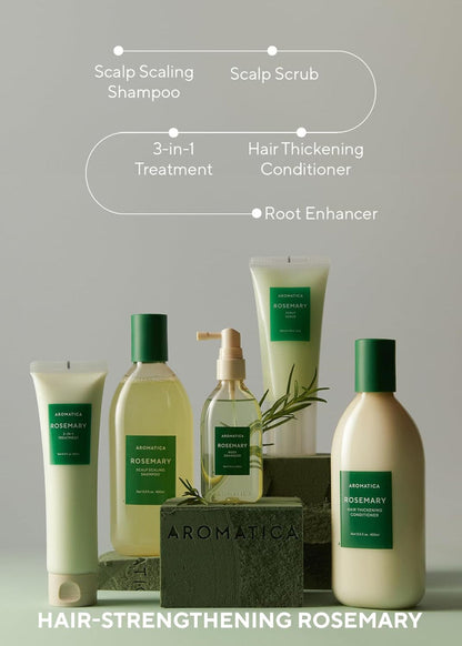 AROMATICA Rosemary Scalp Scaling Shampoo 400ml