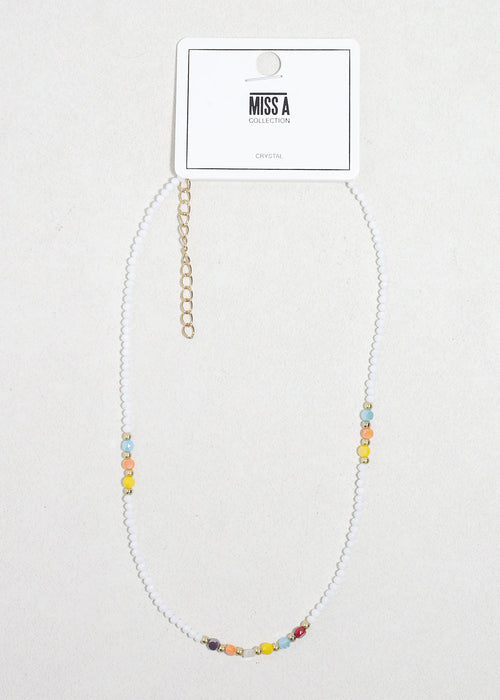 Color Pop Beaded Necklace