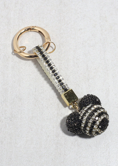Crystal Bubble Charm Keychain