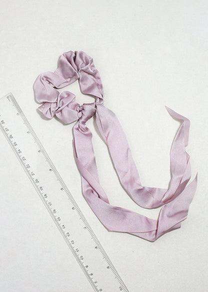Classic Ribbon Scarf Scrunchie