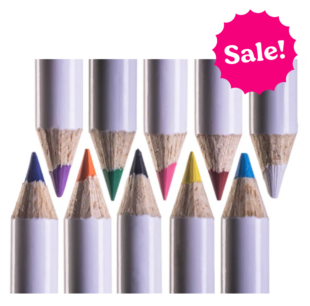 Glisten Cosmetics Spectra Pencil Full Bundle - Colourful Pencils