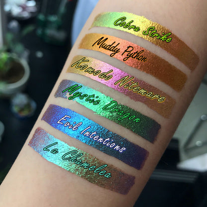 Inked Doll Cosmetics - "KOMODO NITEMARE" Deadly Venom LIQUID LAVA Effect Pigments