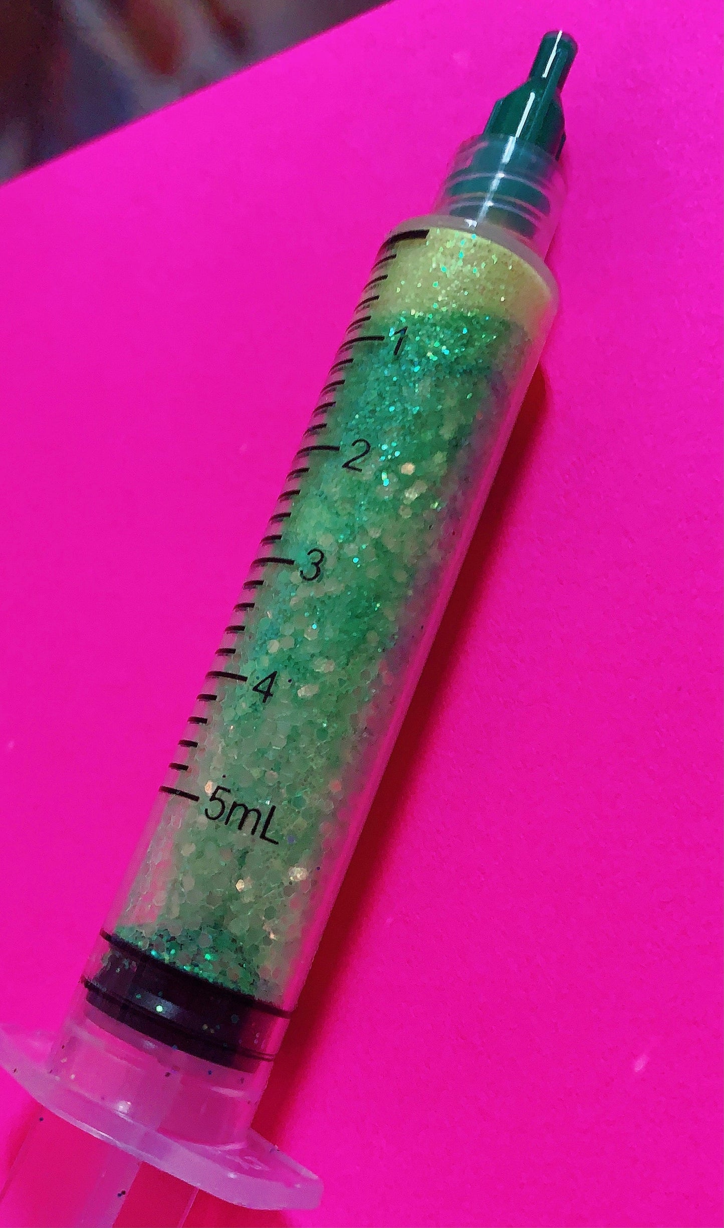 Inked Doll Cosmetics - LOST LANDS *UV* GlamDoll Glitter Syringe
