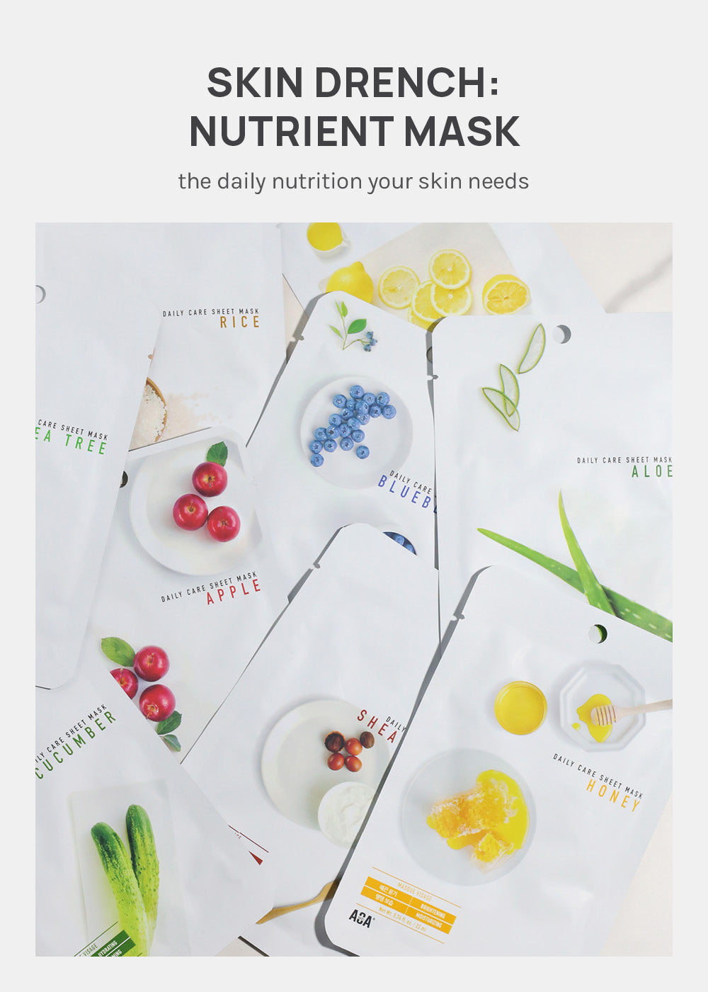 AOA Skin Tea Tree Daily Care Sheet Mask