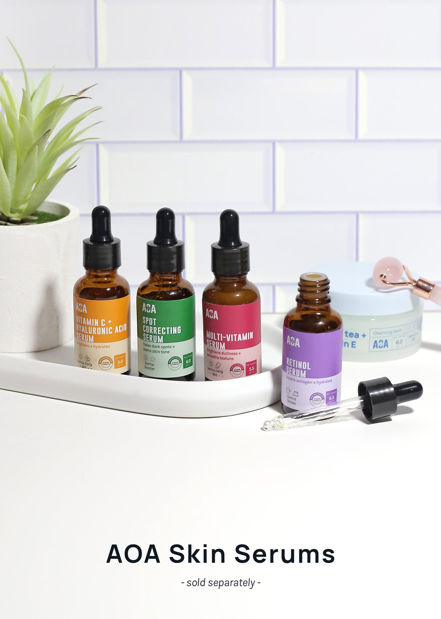 AOA Skin Vitamin C + Hyaluronic Acid Serum