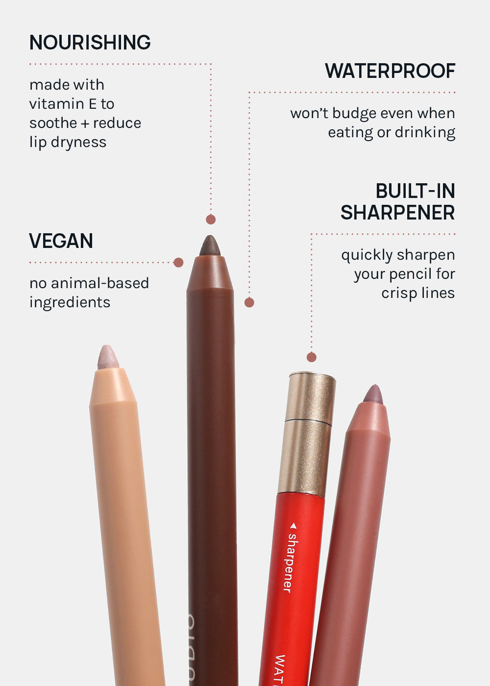 AOA Studio Waterproof Lip Liner