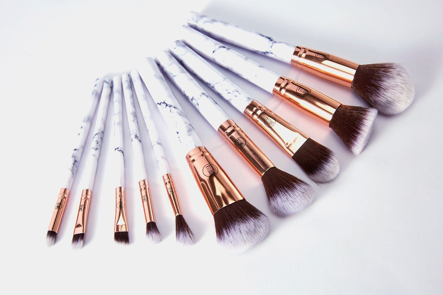 Lurella Cosmetics - Deluxe Marble Brush Set