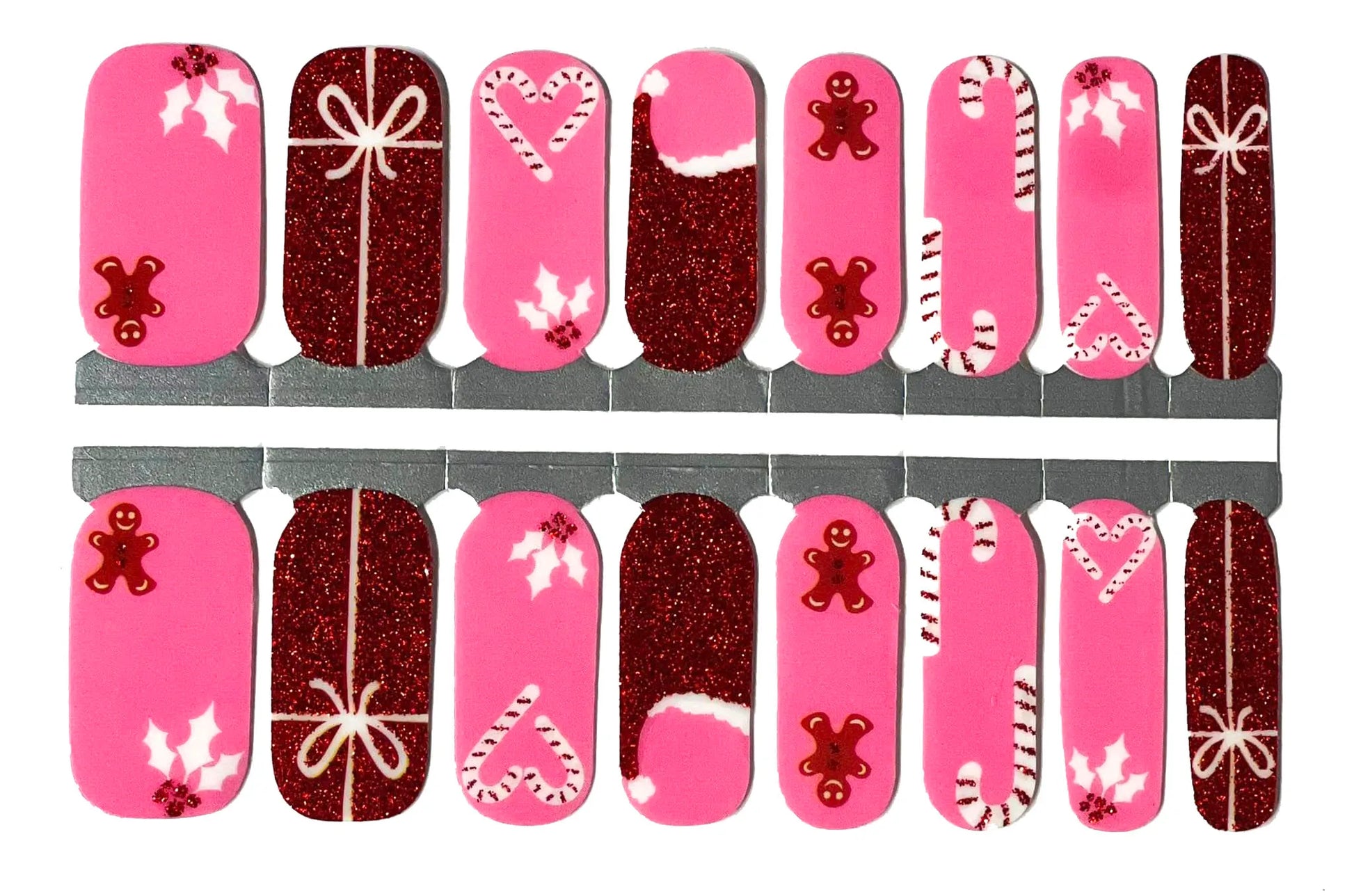 Candied Nails - Nail Sticker - Gingerbread Christmas