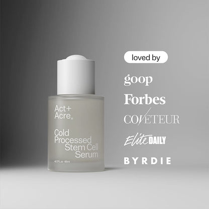 Act+Acre Cold Processed Stem Cell Serum