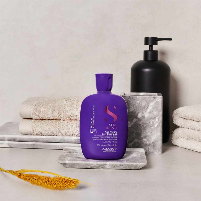 Alfaparf Semi Di Lino Blonde Anti-Yellow Low Shampoo For Blonde Hair
