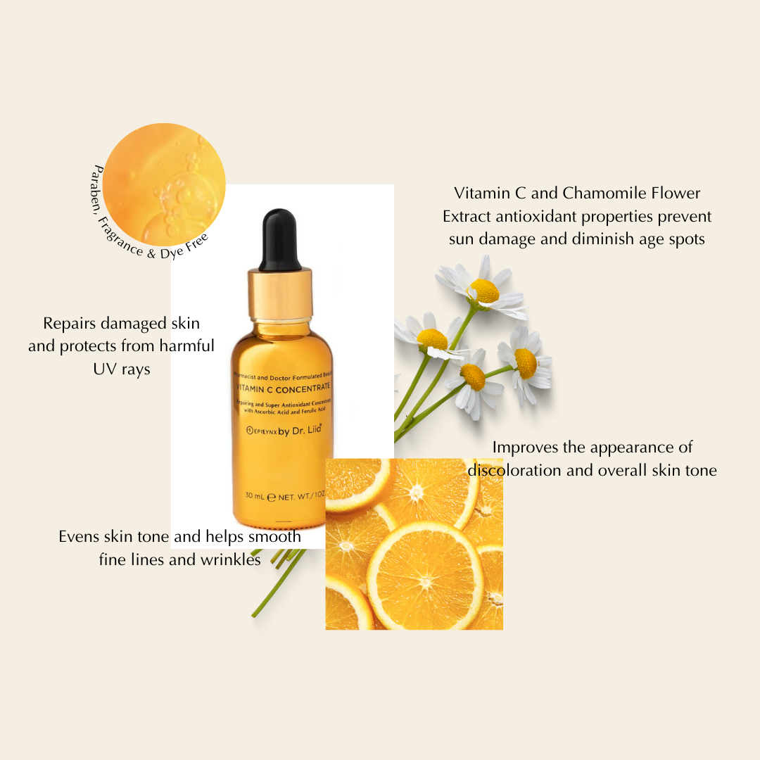 EpiLynx - Brightening Vitamin C Serum - Skin Damage Repair