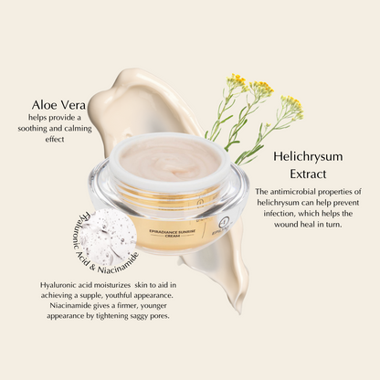 EpiLynx - Sunrise Nourishing & Firming Cream for Sensitive Skin - Radiant Glow & Smoothing
