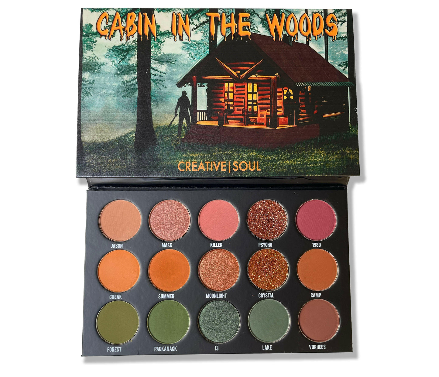 Creative Soul Cosmetics - Cabin In The Woods Eyeshadow Palette