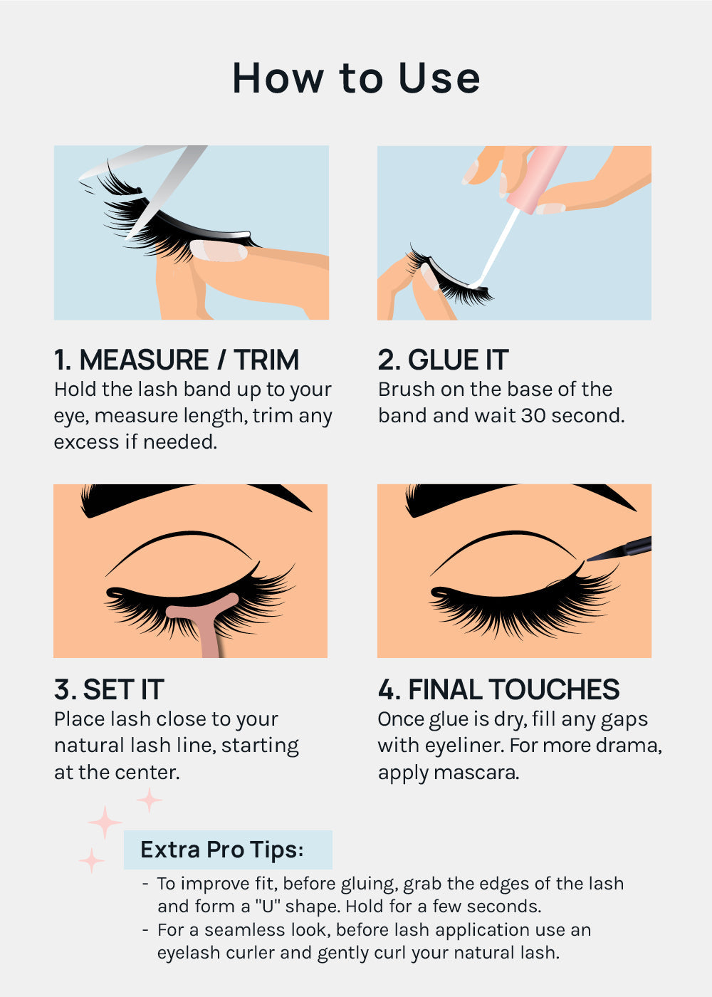 D-LUX Curl Premium Faux Mink Lashes - Josephine