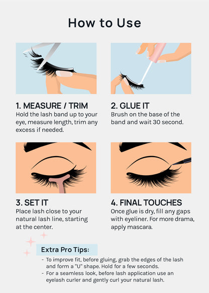D-LUX Curl Premium Faux Mink Lashes - Dorothy