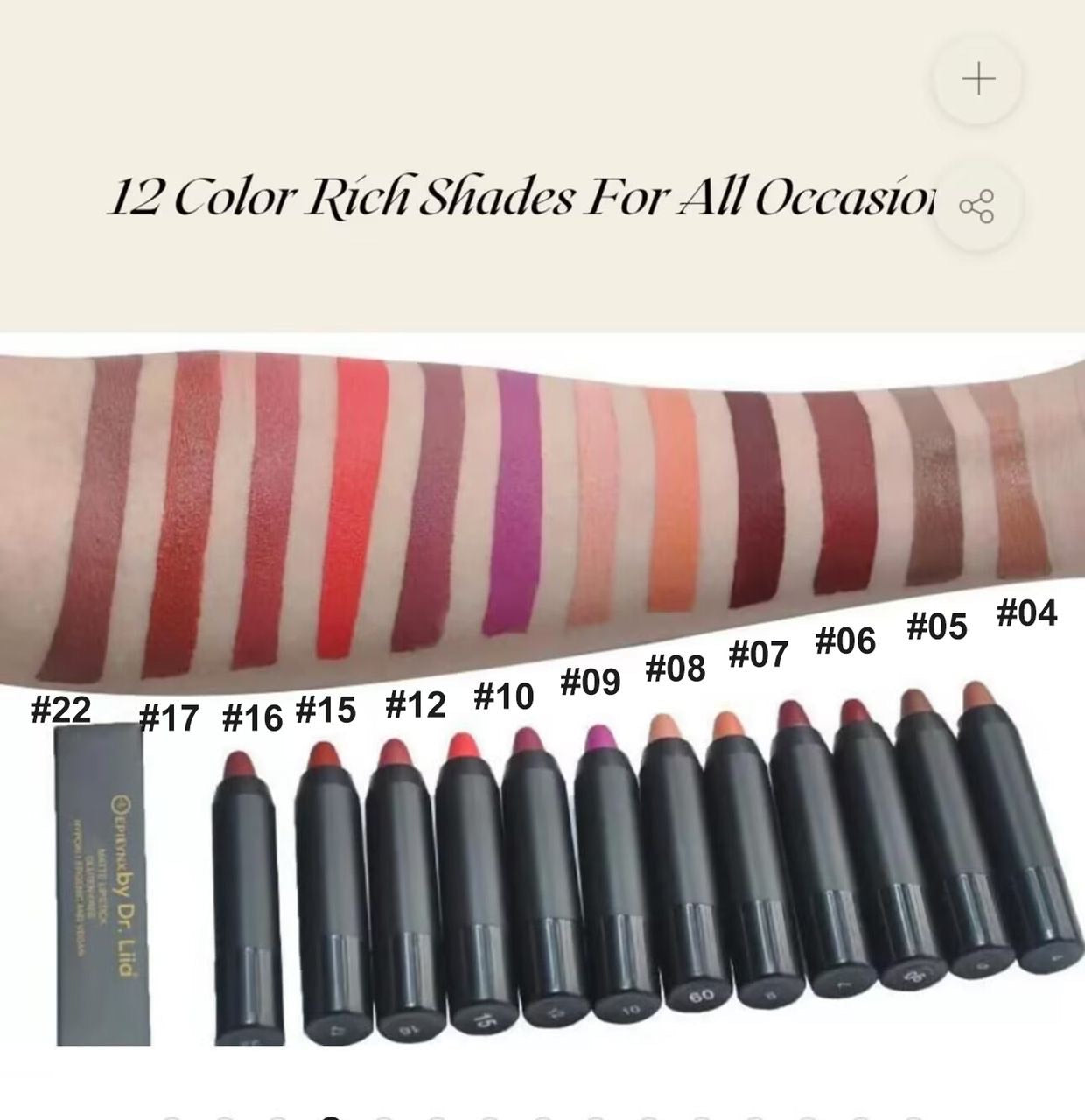 EpiLynx - Perfect Lip Crayon Hydrating Lip Pencil