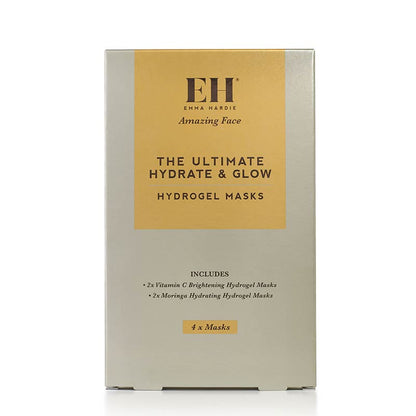 Emma Hardie The Ultimate Hydrate & Glow Hydrogel Masks - 4 Masks