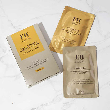 Emma Hardie The Ultimate Hydrate & Glow Hydrogel Masks - 4 Masks