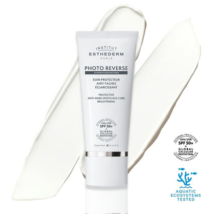 Institut Esthederm Photo Reverse Brightening Protective Anti-Dark Spots Face Care SPF 50+