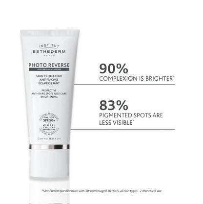 Institut Esthederm Photo Reverse Brightening Protective Anti-Dark Spots Face Care SPF 50+