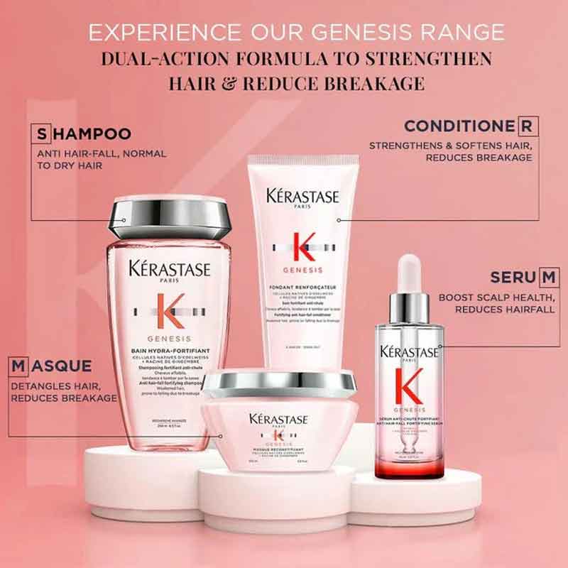 Kérastase Genesis Anti-Chute Fortifiant Hair Loss Serum + FREE Kérastase Genesis Travel Shampoo 30ml