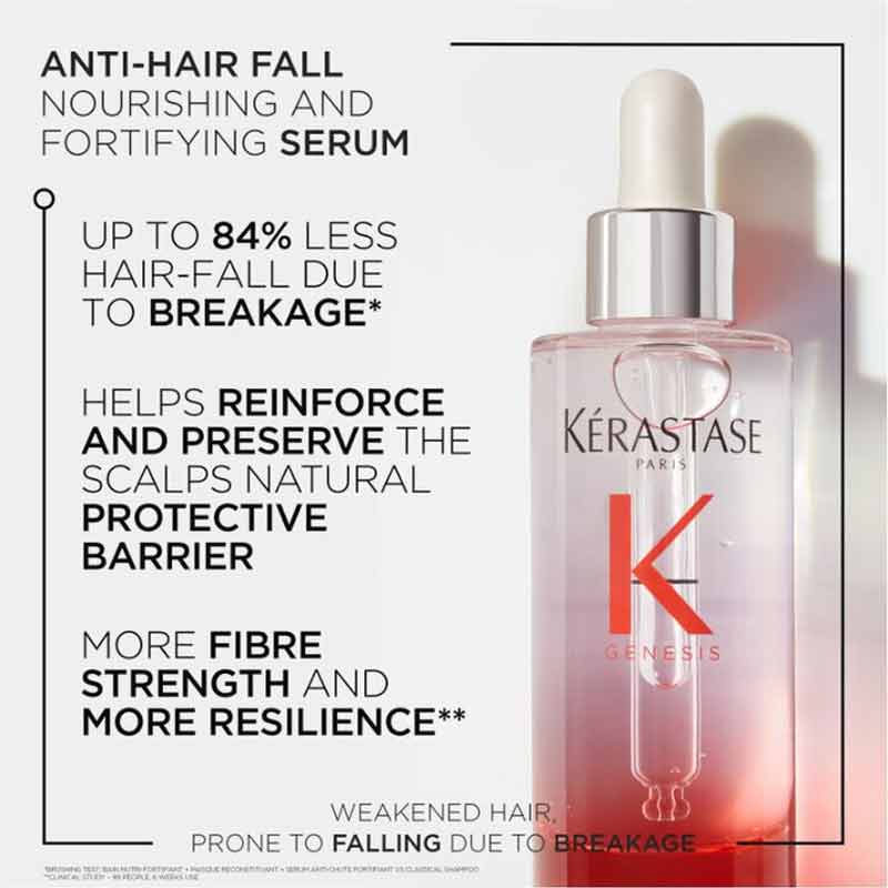 Kérastase Genesis Anti-Chute Fortifiant Hair Loss Serum + FREE Kérastase Genesis Travel Shampoo 30ml