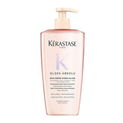 Kérastase Gloss Absolu Bain Créme Hydra-Glaze Shampoo For Thick Frizzy Hair