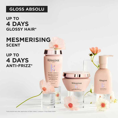 Kérastase Gloss Absolu Masque Crème Hydra-Glaze For Thick Frizzy Hair