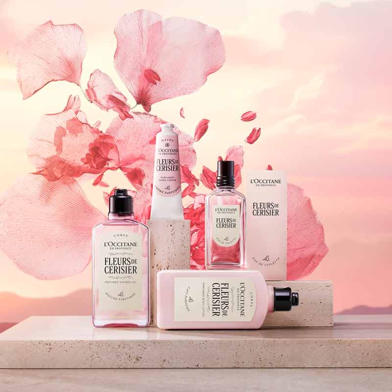 L'OCCITANE Fleurs De Cerisier Cherry Blossom Eau de Toilette