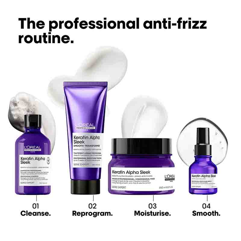 L'Oréal Professionnel Keratin Alpha Sleek Smooth Transformer Hair Treatment