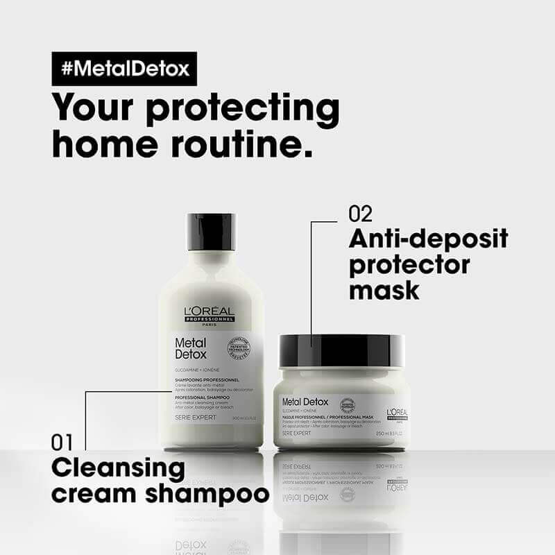 L'Oreal Professionnel Metal Detox Anti-Metal Cleansing Cream Shampoo