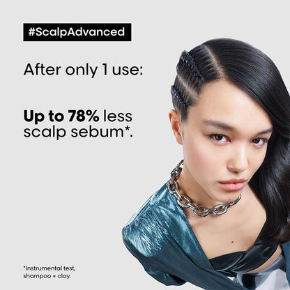 L'Oréal Professionnel Serié Expert Scalp Advanced Anti-Oiliness 2-in-1 Deep Purifier Clay Hair Mask