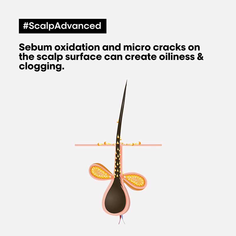 L'Oréal Professionnel Serié Expert Scalp Advanced Anti-Oiliness 2-in-1 Deep Purifier Clay Hair Mask