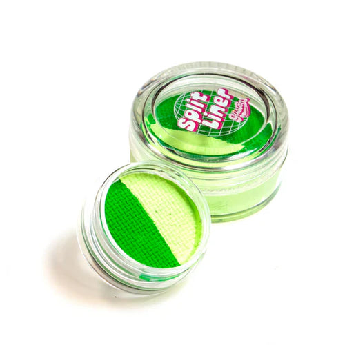 Glisten Cosmetics - Split Liner - Split Peas (UV Green) - Large (10g)