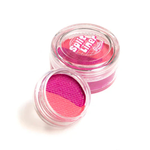 Glisten Cosmetics - Split Liner - Raspberry Punch (Pink) - Large (10g)