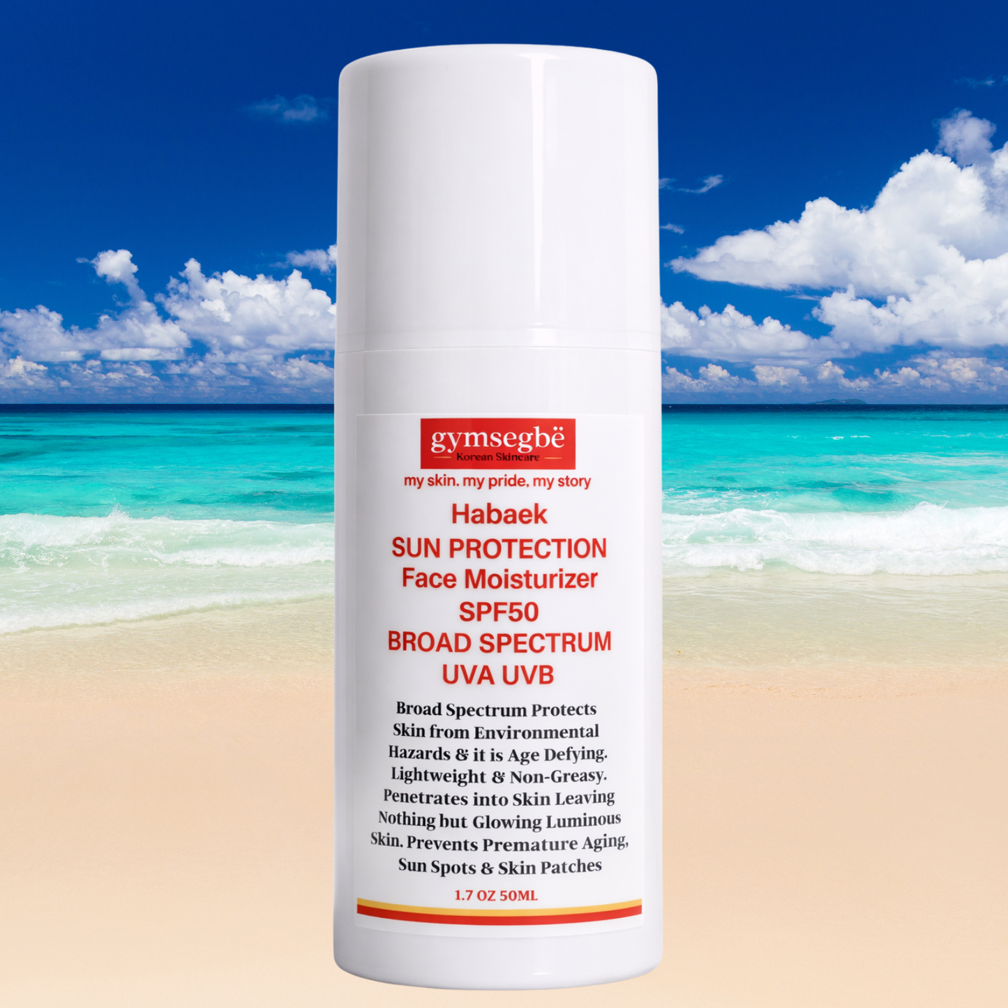 Gymsegbë - Habaek Sun Protection Face Moisturizer SPF50